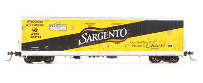 Pre-Owned ATH91286 Wisconsin & Southern / Sargento 50' Double Plug Door Box Car - Road #503194