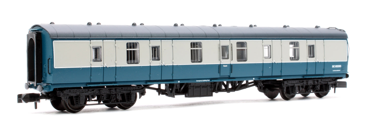 BR Mk1 BG Brake Gangwayed BR Blue & Grey No. SC81330