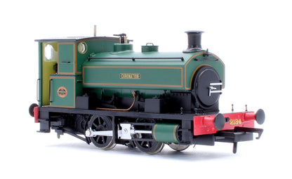Pre-Owned Andrew Barclay 0-4-0ST 14" 2134 'Coronation" Lined Green Steam Locomotive