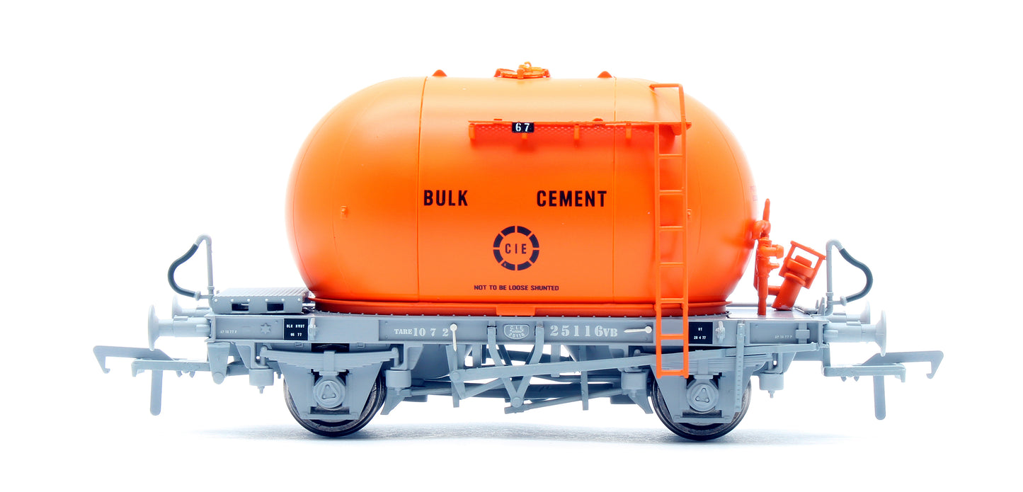 CIE Bulk Cement Wagon - Orange - Pack 3