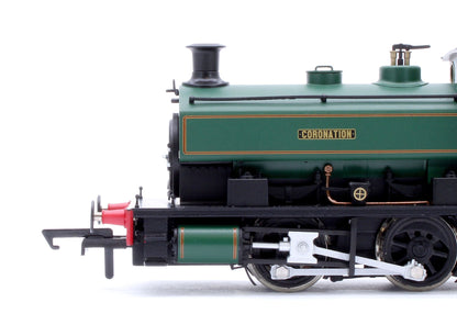 Pre-Owned Andrew Barclay 0-4-0ST 14" 2134 'Coronation" Lined Green Steam Locomotive