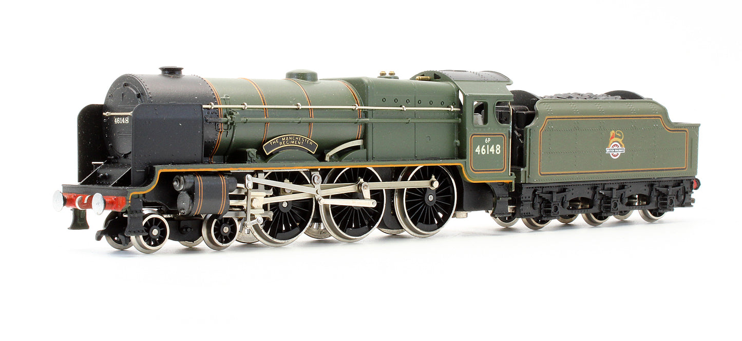 Pre-Owned BR Green 4-6-0 Royal Scot Class 'The Manchester Regiment' 46148 Steam Locomotive