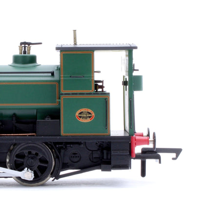 Pre-Owned Andrew Barclay 0-4-0ST 14" 2134 'Coronation" Lined Green Steam Locomotive
