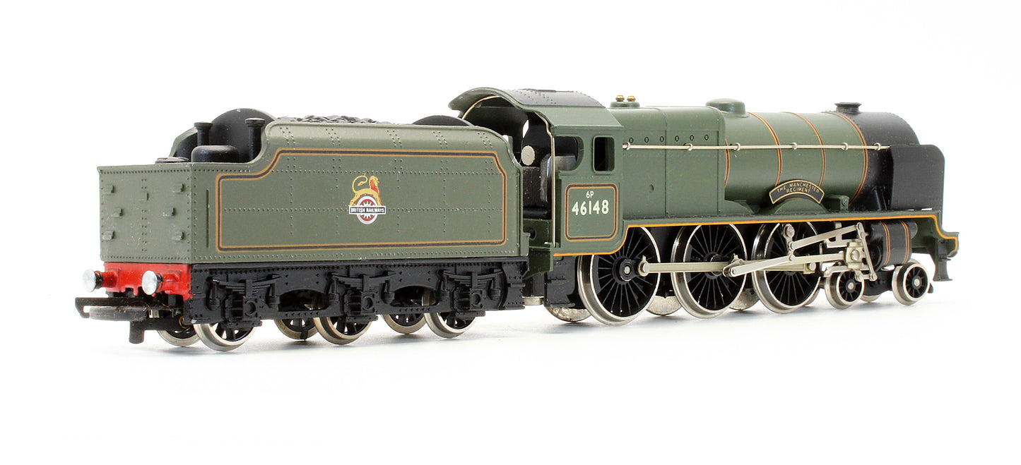 Pre-Owned BR Green 4-6-0 Royal Scot Class 'The Manchester Regiment' 46148 Steam Locomotive
