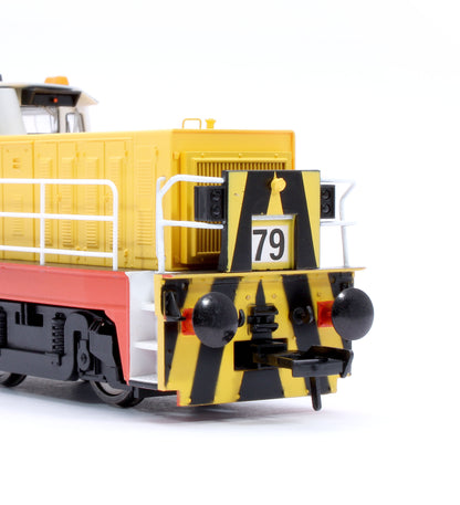 Hunslet Bo-Bo in British Steel Yellow/White "Big Keith" No.79 Diesel Locomotive