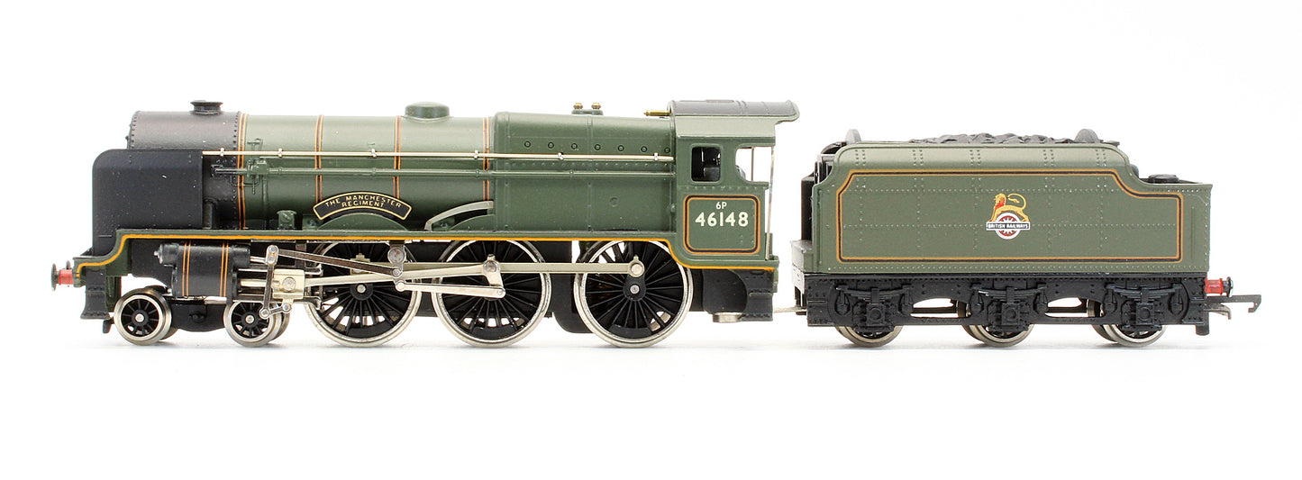 Pre-Owned BR Green 4-6-0 Royal Scot Class 'The Manchester Regiment' 46148 Steam Locomotive