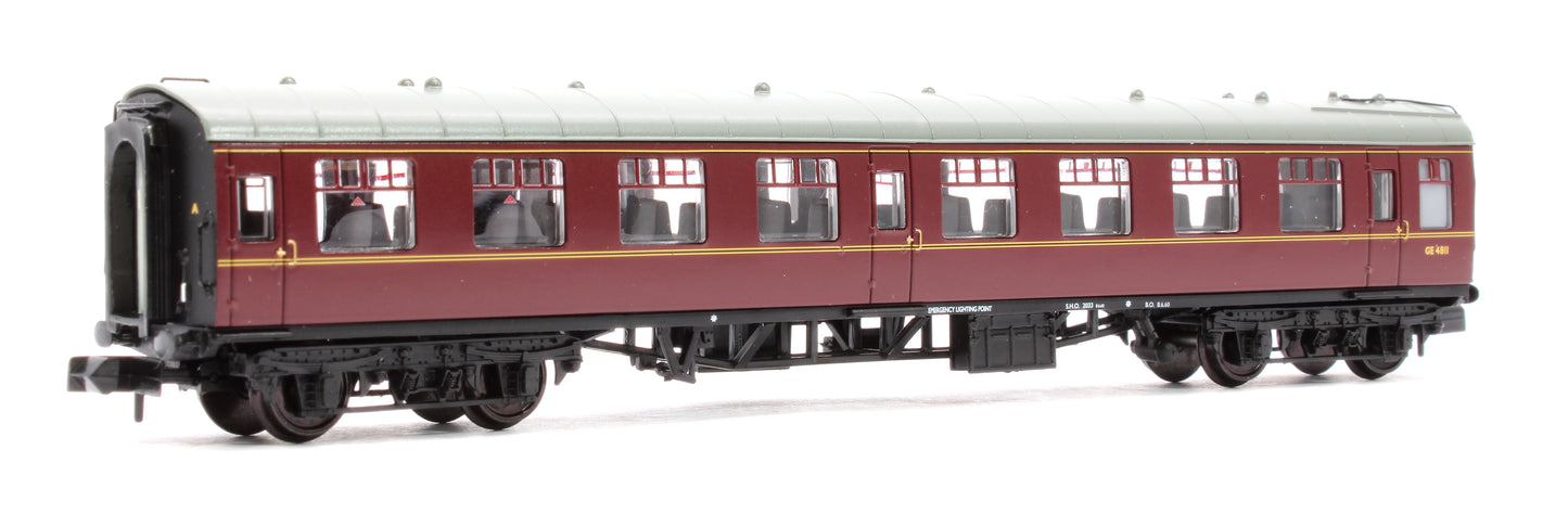 BR Mk1 TSO Tourist Second Open BR Maroon No. GE4811