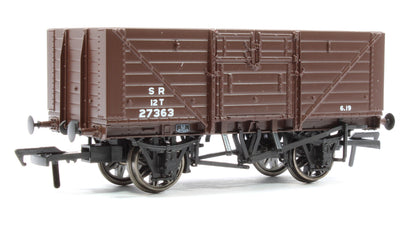 Southern Railway 8 Plank Open Wagon D1400 No.27363, SR Brown (Post-1936)