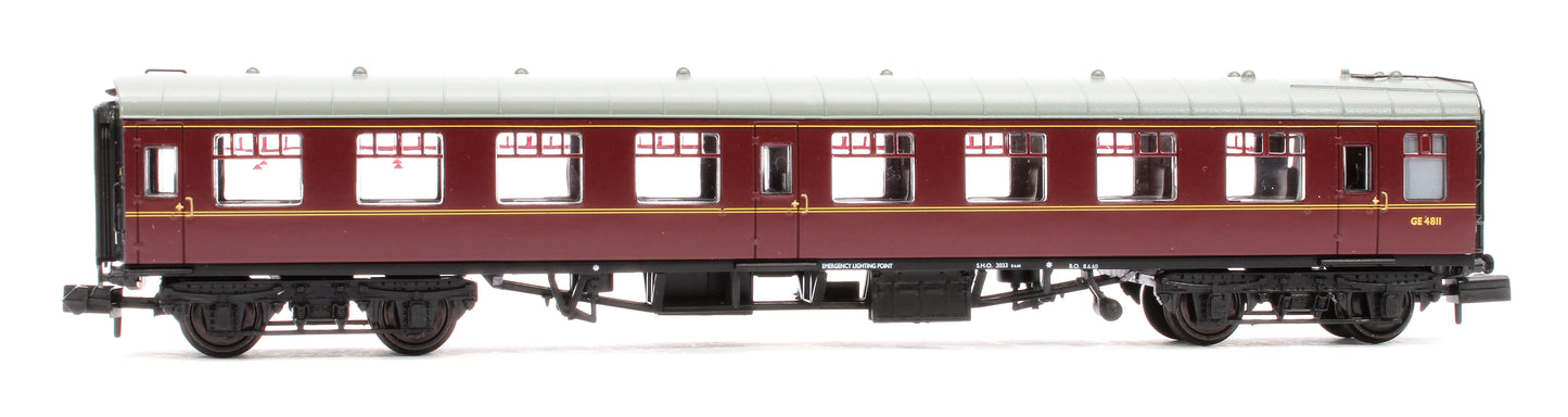 BR Mk1 TSO Tourist Second Open BR Maroon No. GE4811