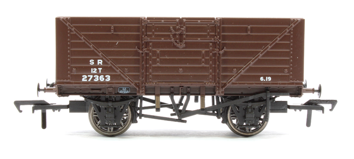 Southern Railway 8 Plank Open Wagon D1400 No.27363, SR Brown (Post-1936)