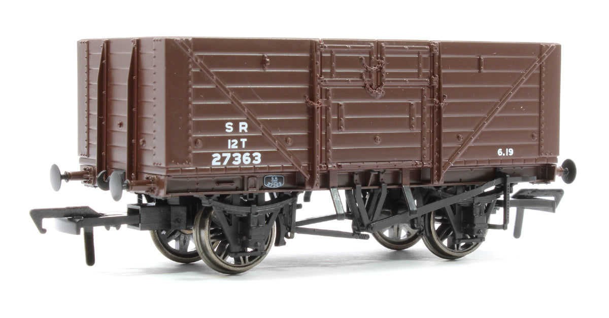 Southern Railway 8 Plank Open Wagon D1400 No.27363, SR Brown (Post-1936)