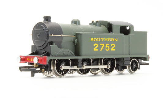 Pre-Owned SR Unlined Green 0-6-2 Tank '2752' Steam Locomotive
