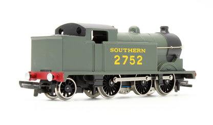 Pre-Owned SR Unlined Green 0-6-2 Tank '2752' Steam Locomotive