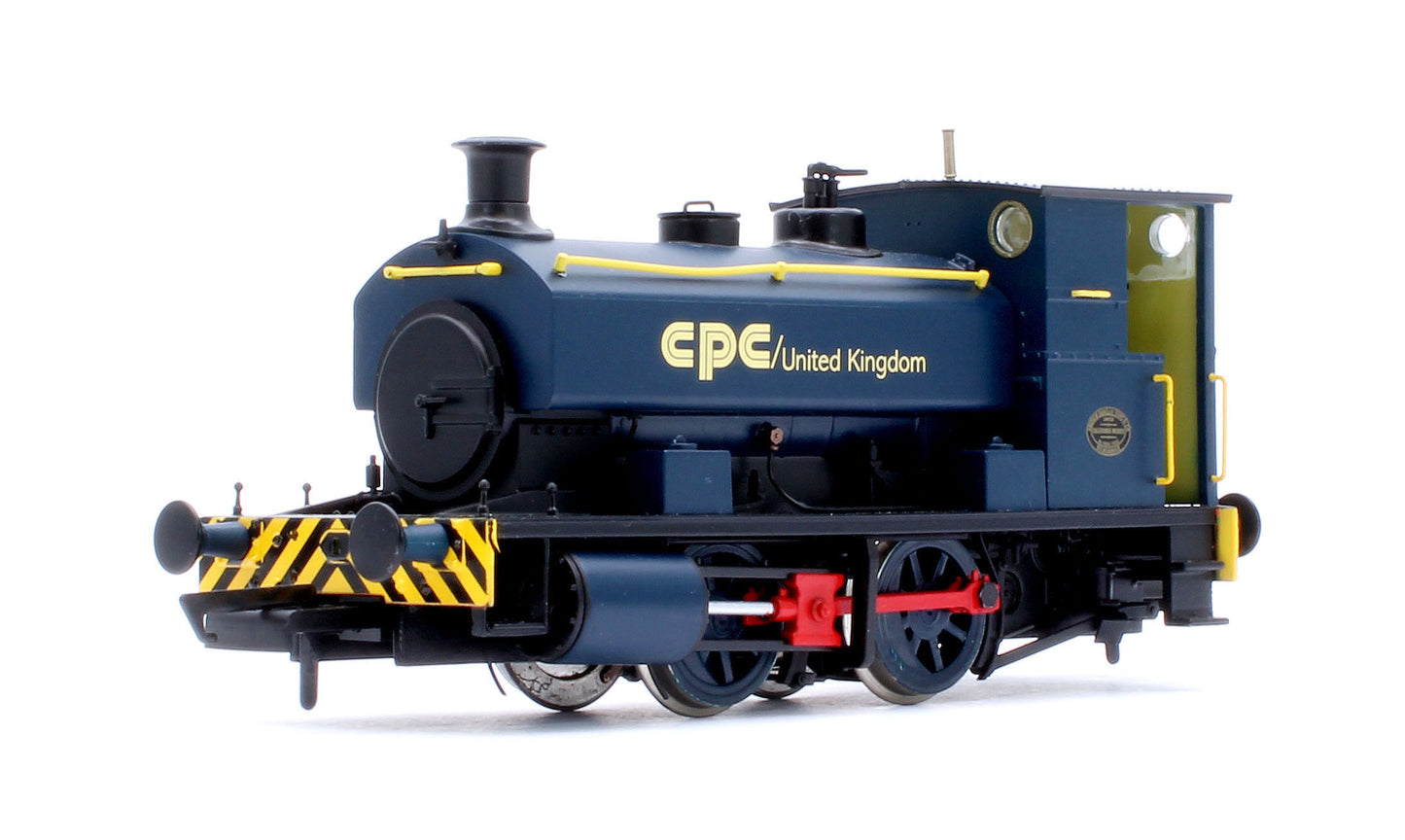 Andrew Barclay 0-4-0ST 16" 1964 CPC UK Blue Steam Locomotive