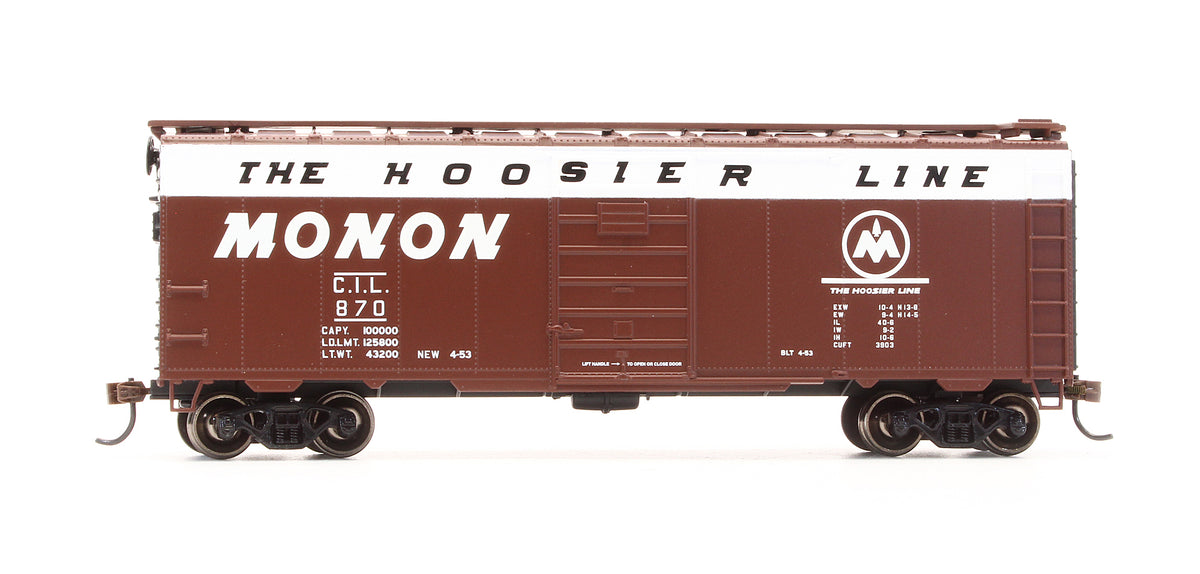 Pre-Owned ATH73579 Monon / CIL 40' Box Car Superior Door - Road #870
