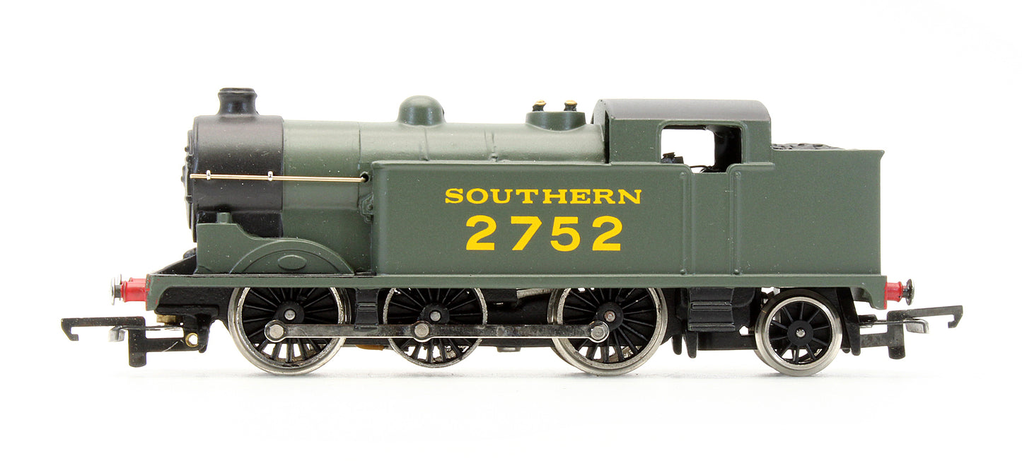 Pre-Owned SR Unlined Green 0-6-2 Tank '2752' Steam Locomotive