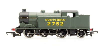 Pre-Owned SR Unlined Green 0-6-2 Tank '2752' Steam Locomotive