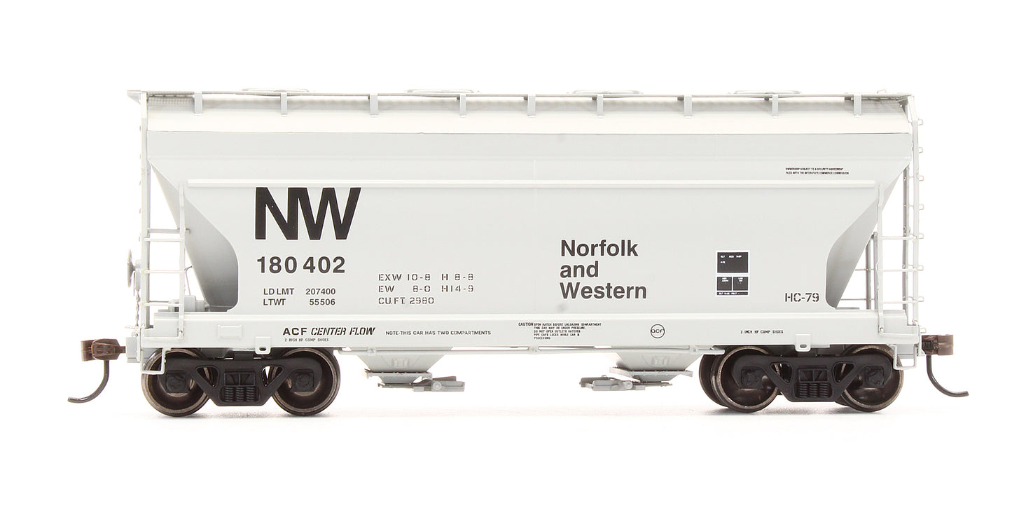 Pre-Owned ATH93460 Norfolk Western ACF 2970 2-Bay Hopper - Road #180402