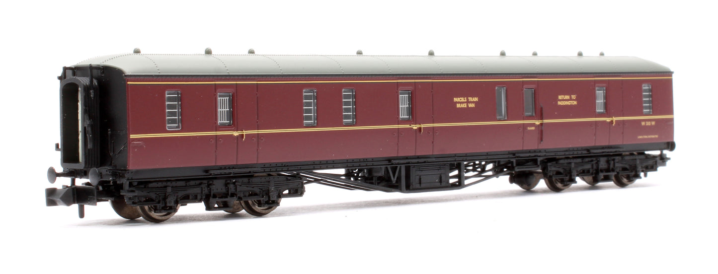 Pre-Owned GWR Hawksworth Full Brake BR Maroon W318W