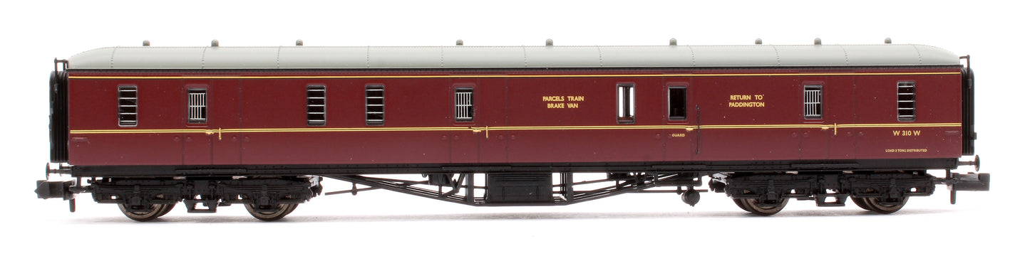 Pre-Owned GWR Hawksworth Full Brake BR Maroon W318W