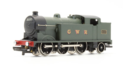 Pre-Owned GWR Unlined Green 0-6-2 Tank '8230' Steam Locomotive