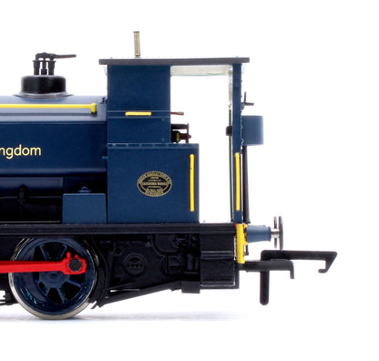 Andrew Barclay 0-4-0ST 16" 1964 CPC UK Blue Steam Locomotive