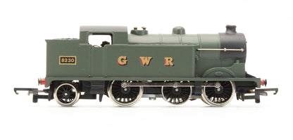 Pre-Owned GWR Unlined Green 0-6-2 Tank '8230' Steam Locomotive