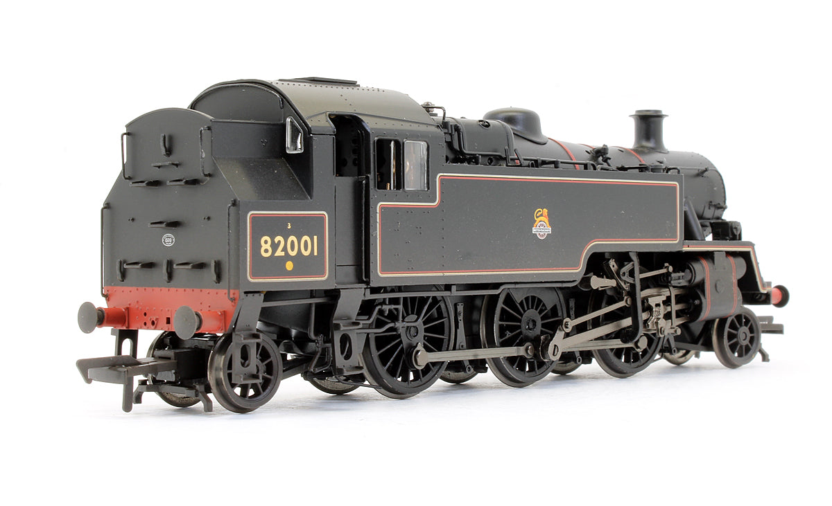 Pre-Owned 31-979A Standard Class 3MT 82001 BR Black Early Emblem Steam Locomotive (Weathered) - DCC Fitted