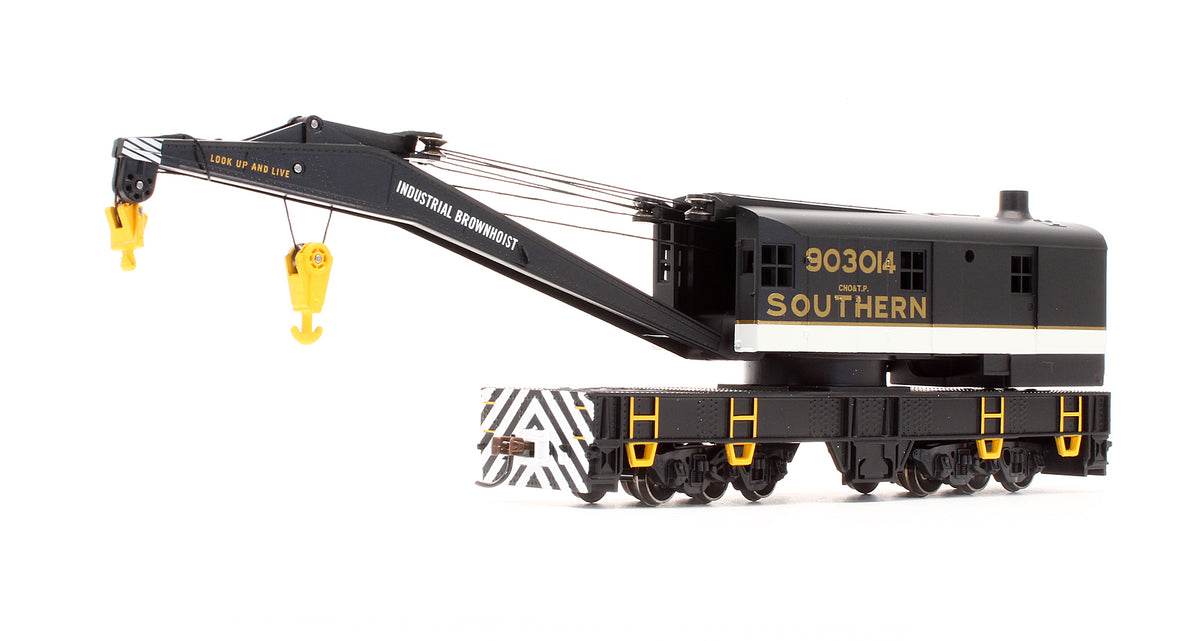 Pre-Owned ATH7527 Southern Railway 200-Ton Crane & Tender - Road #903014, 900036