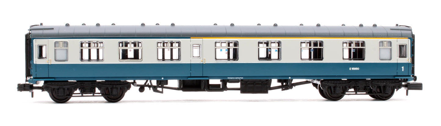 BR Mk1 CK Composite Corridor BR Blue & Grey No. E15950