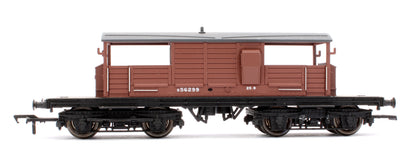 Pre-Owned 25T Queen Mary Brake Van BR Bauxite No.S56299