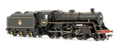 Pre-Owned Standard Class 4MT 2-6-0 '76058' BR Black Early Emblem Steam Locomotive