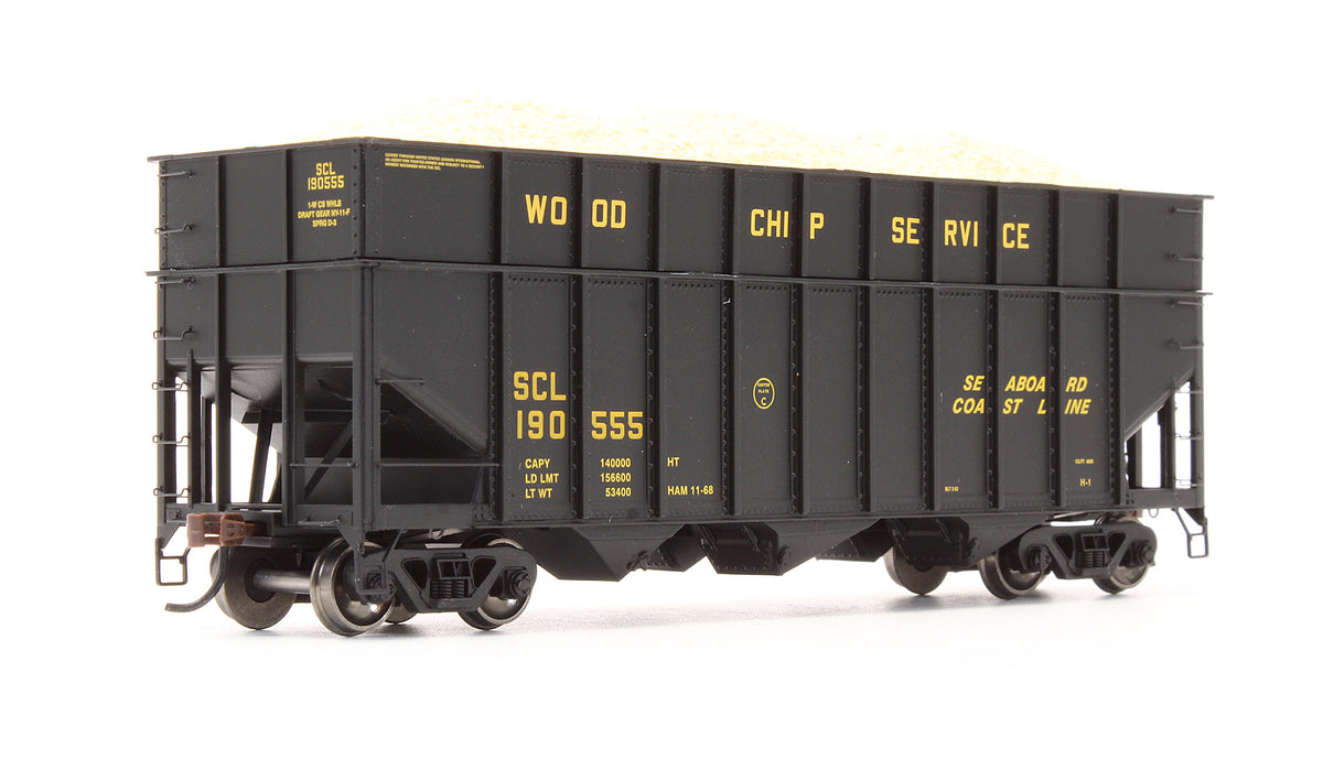 Pre-Owned ATH76575 Set Of 4 Seaboard Coast Line 40' Woodchip Hoppers