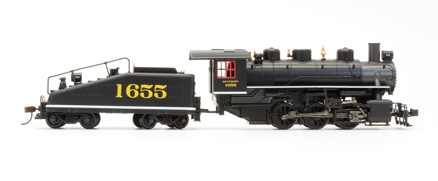 Pre-Owned USRA 0-6-0 & Slope Tender - Southern #1655 Steam Locomotive - DCC Fitted
