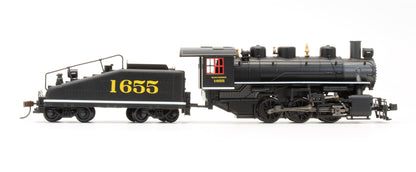 Pre-Owned USRA 0-6-0 & Slope Tender - Southern #1655 Steam Locomotive - DCC Fitted