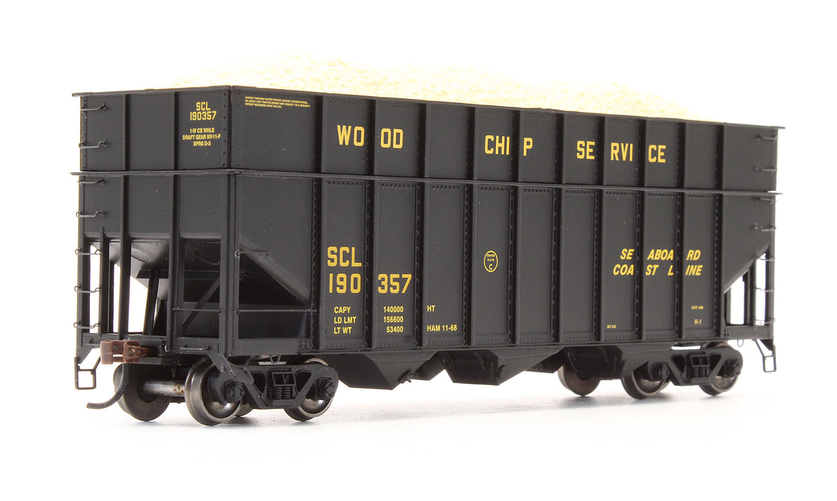 Pre-Owned ATH76575 Set Of 4 Seaboard Coast Line 40' Woodchip Hoppers