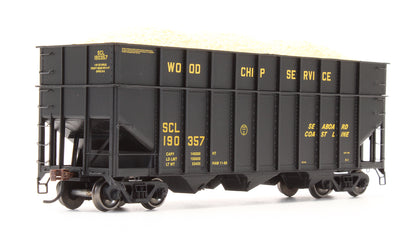 Pre-Owned ATH76575 Set Of 4 Seaboard Coast Line 40' Woodchip Hoppers