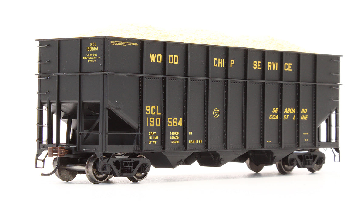Pre-Owned ATH76575 Set Of 4 Seaboard Coast Line 40' Woodchip Hoppers