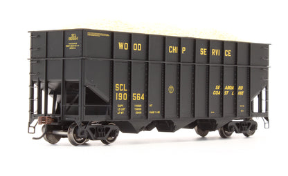 Pre-Owned ATH76575 Set Of 4 Seaboard Coast Line 40' Woodchip Hoppers
