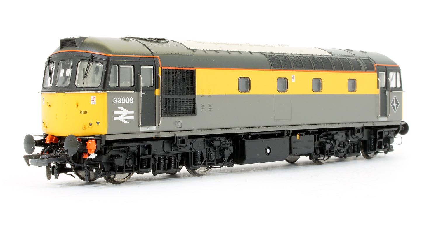 Pre-Owned Class 33 009 Civil Engineers Grey / Yellow Diesel Locomotive