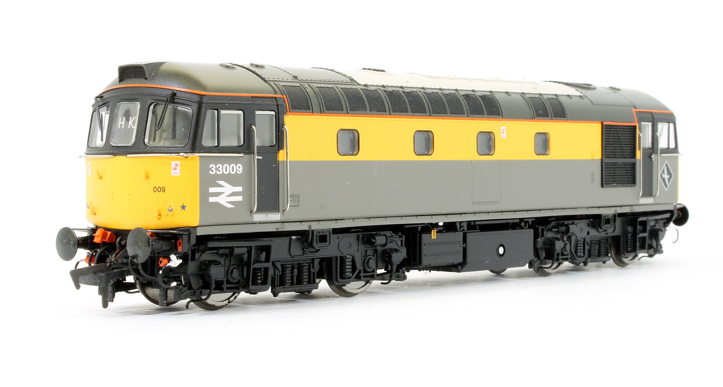 Pre-Owned Class 33 009 Civil Engineers Grey / Yellow Diesel Locomotive