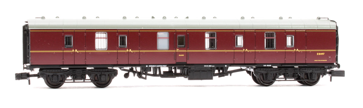 374-036D Pre-Owned BR Mk1 BG Brake Gangwayed BR Maroon No. E81497