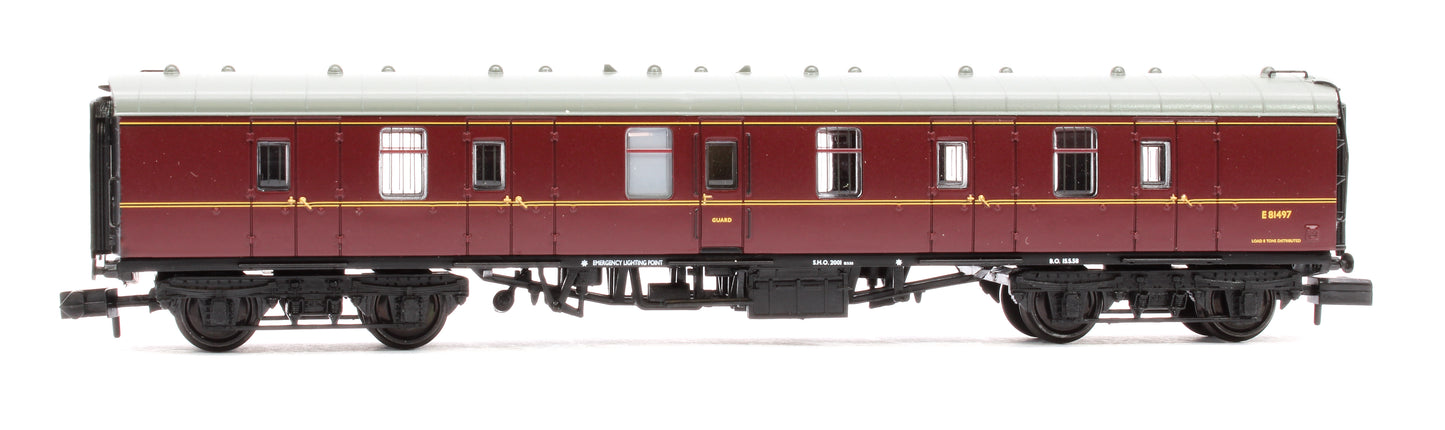 BR Mk1 BG Brake Gangwayed BR Maroon No. E81497