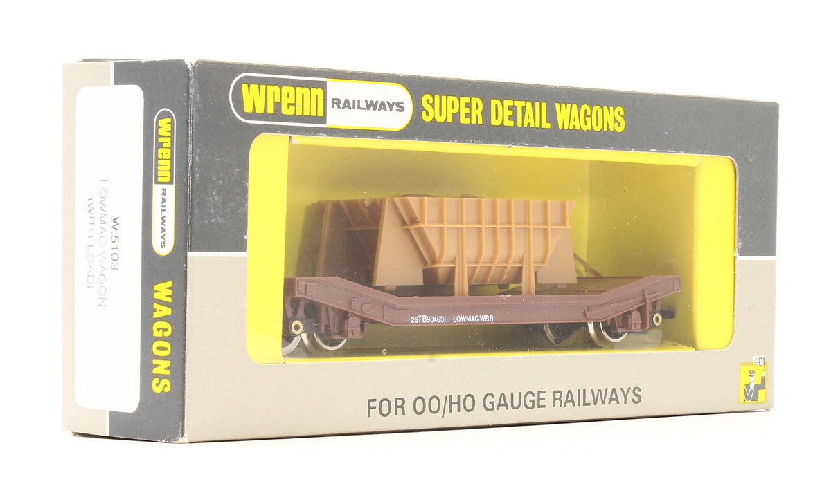 Pre-Owned W5103 Lowmac Wagon With Load