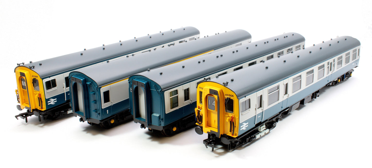 Pre-Owned Class 411 4-CEP 4-Car EMU (Refurbished) 411506 BR Blue & Grey