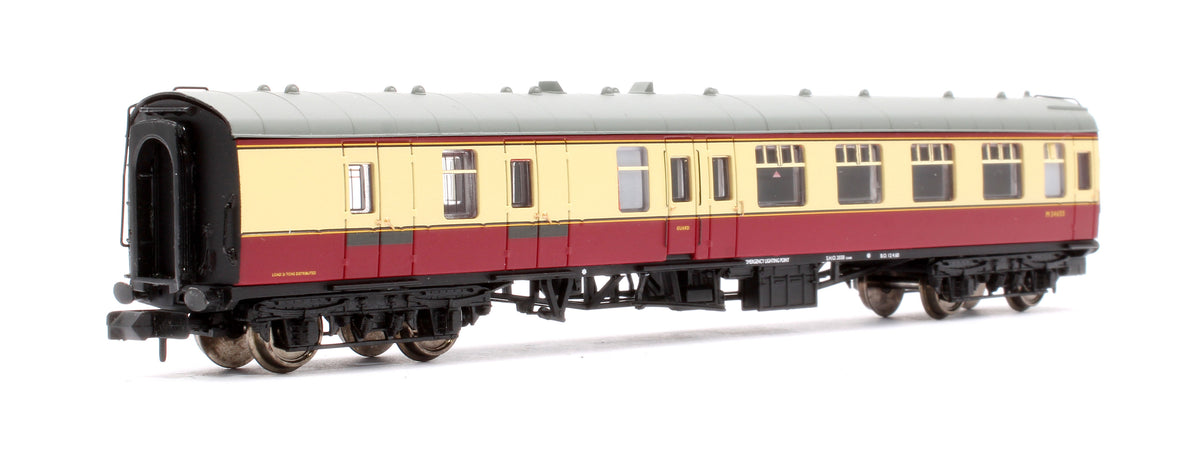 Pre-Owned 374-185C BR Crimson & Cream MK1 BSK Second Brake Corridor Coach No.M34655