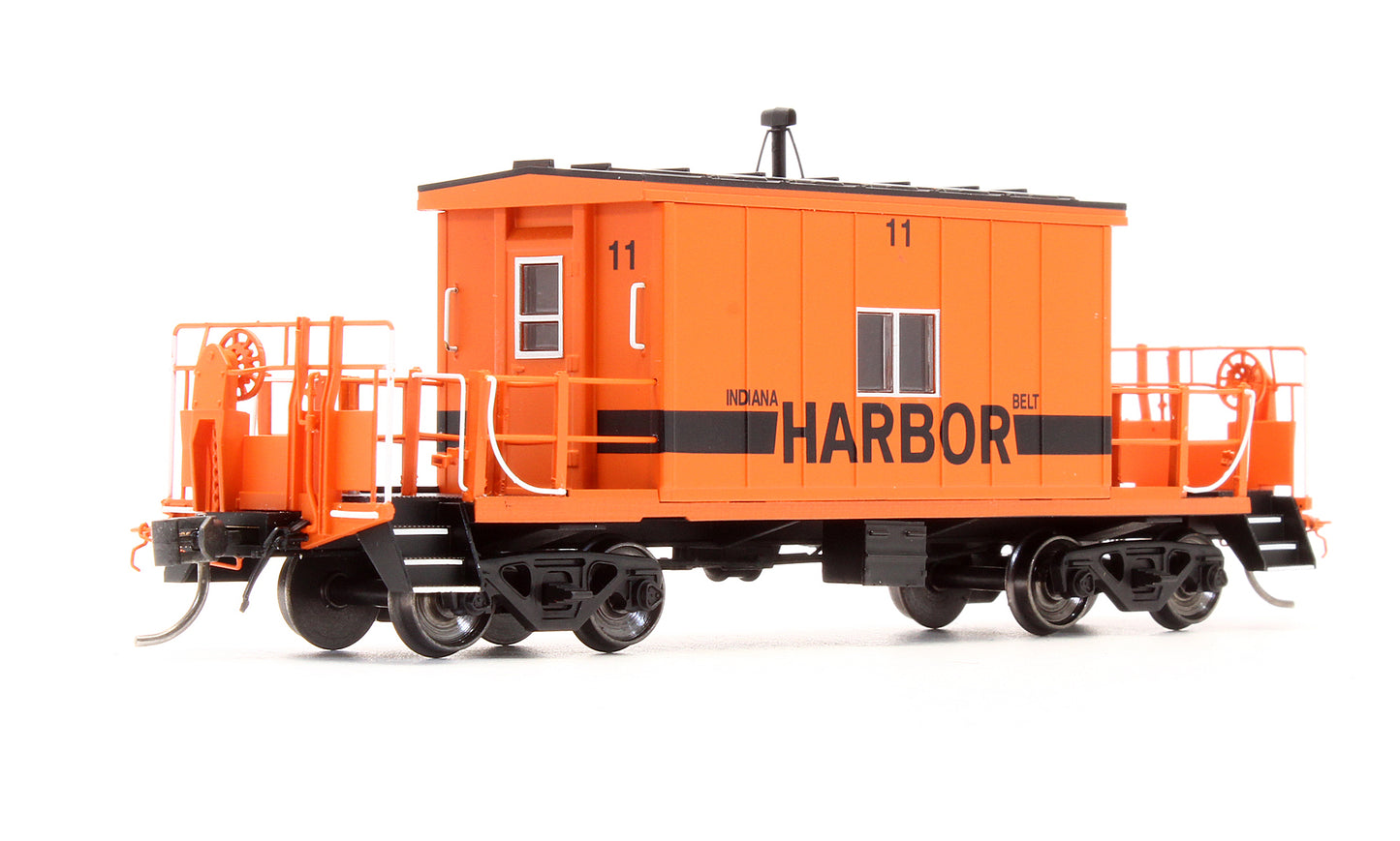 Pre-Owned 34291 Transfer Caboose Short Roof Indiana Harbor Belt Orange - Road #11