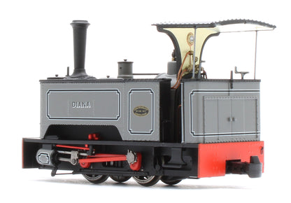 986501 Sirdar Class 0-4-0 Kerr, Stuart & Co. Long-Tank 'Diana’ Lined Grey (As Preserved) Steam Locomotive - DCC Fitted