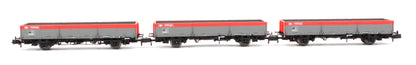 BR ‘Open AB' OAA Triple Pack - Railfreight Pack 2