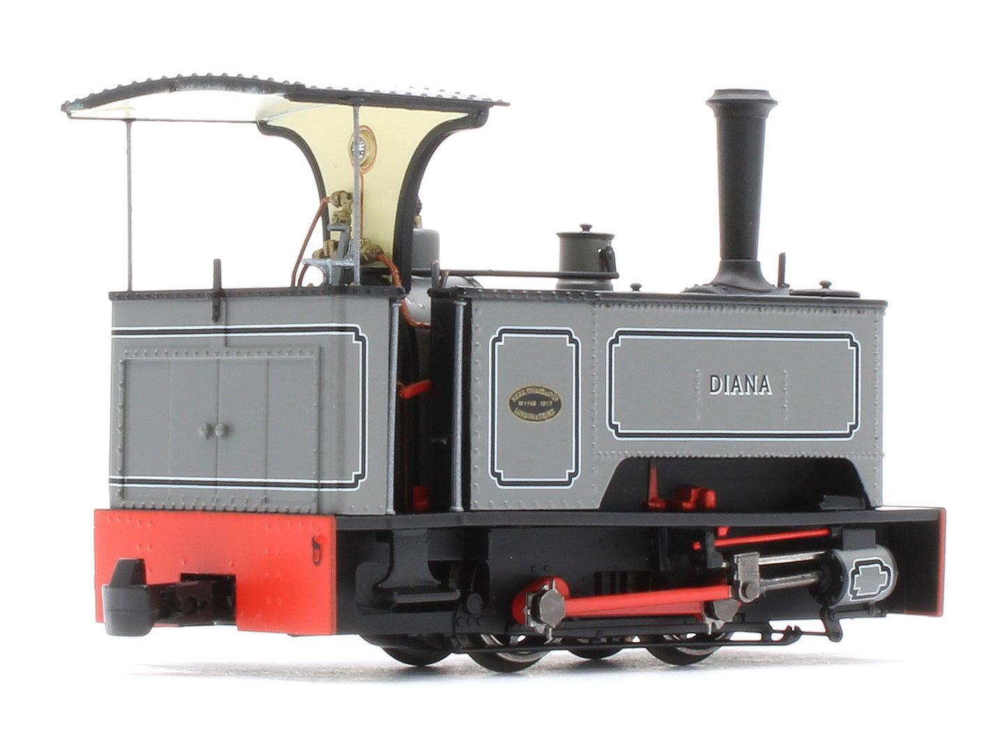 986001 Sirdar Class 0-4-0 Kerr, Stuart & Co. Long-Tank 'Diana’ Lined Grey (As Preserved) Steam Locomotive